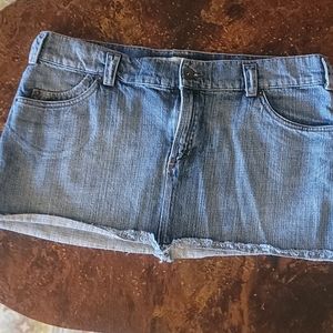 Massimo Supply Co Denim "cutoff" mini sz16